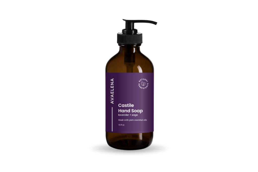 Castile Hand Soap - Lavendar Sage